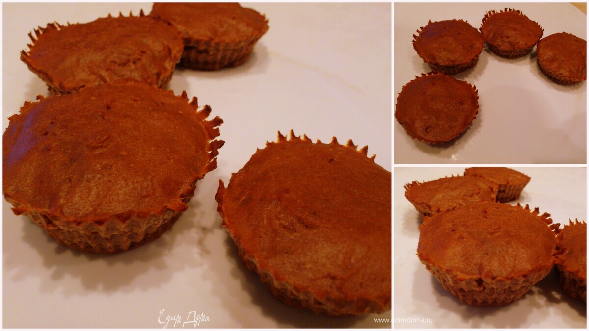 Шоколадные протеиновые маффины