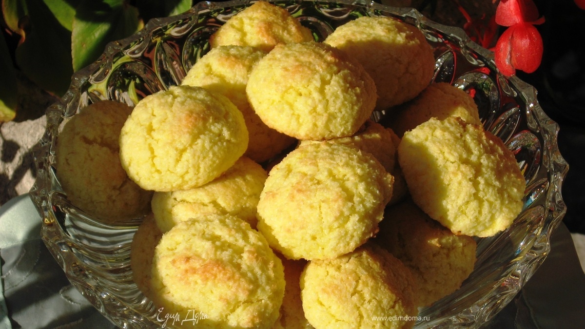 Кокосовое печенье