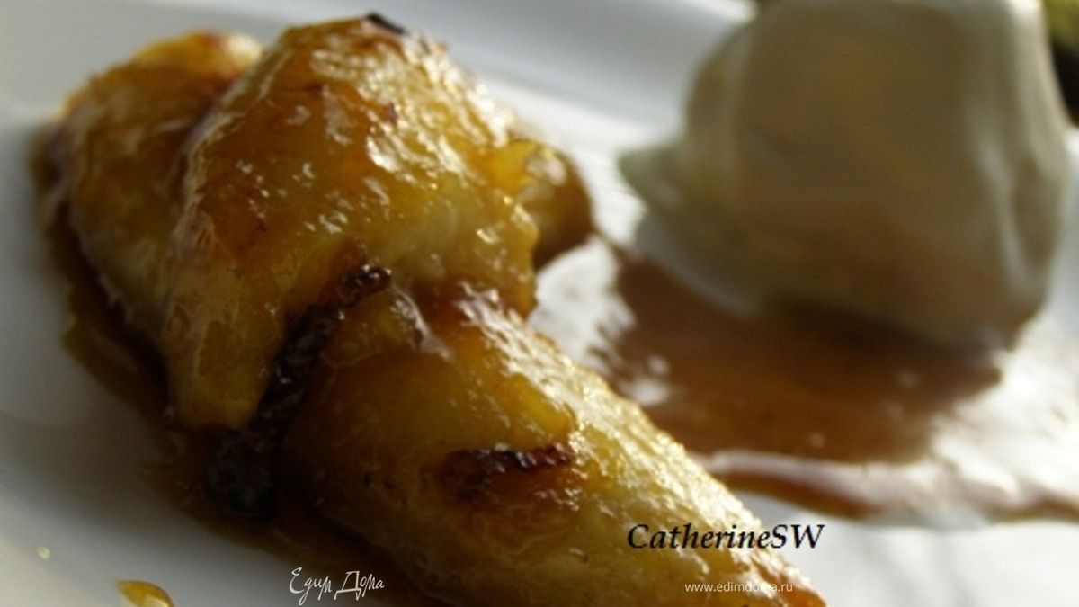 Фламбированные бананы