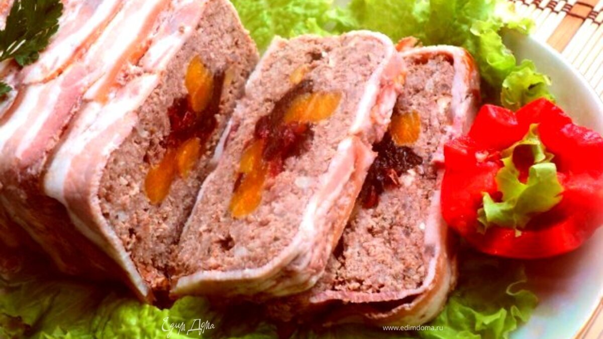 Террин с сухофруктами