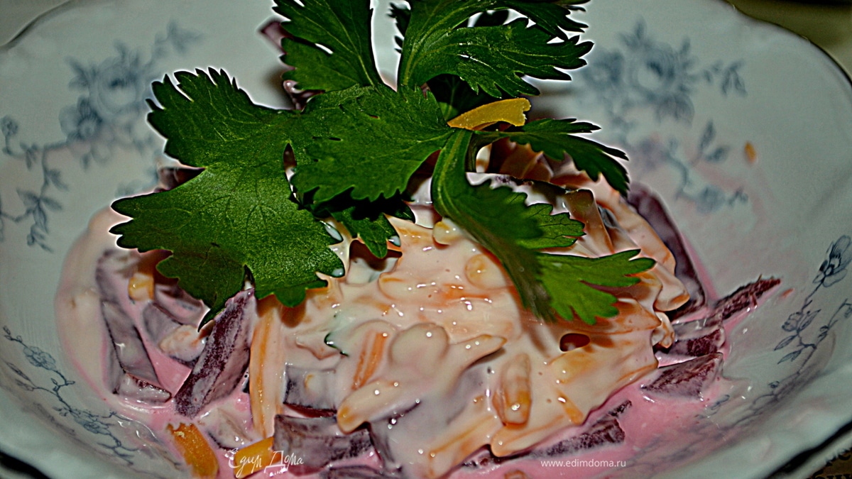 Назад в СССР: Салат "Свекольный"