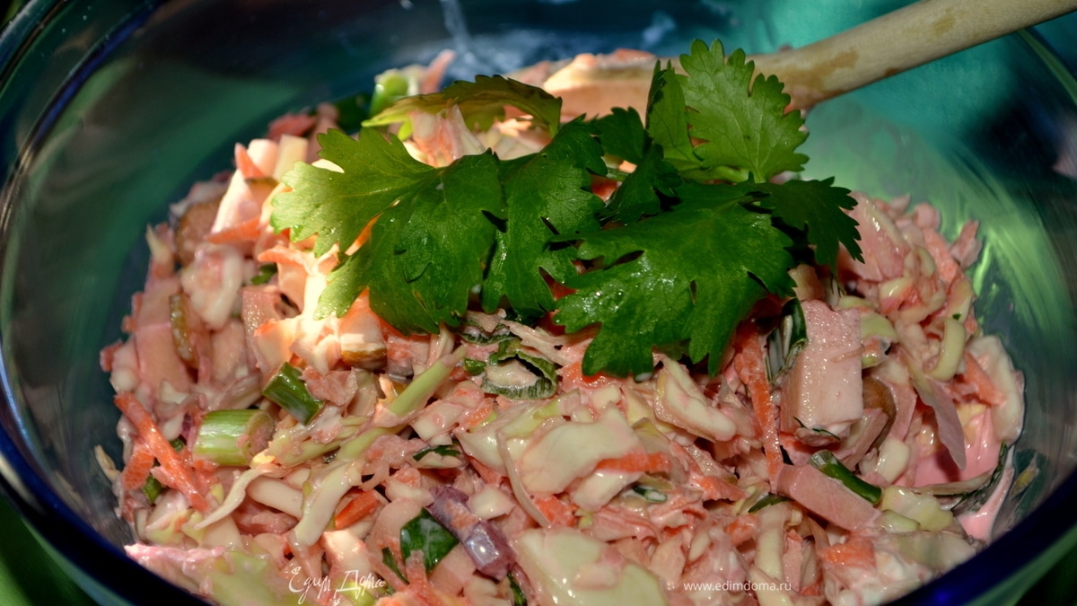 Назад в СССР: Салат капустный