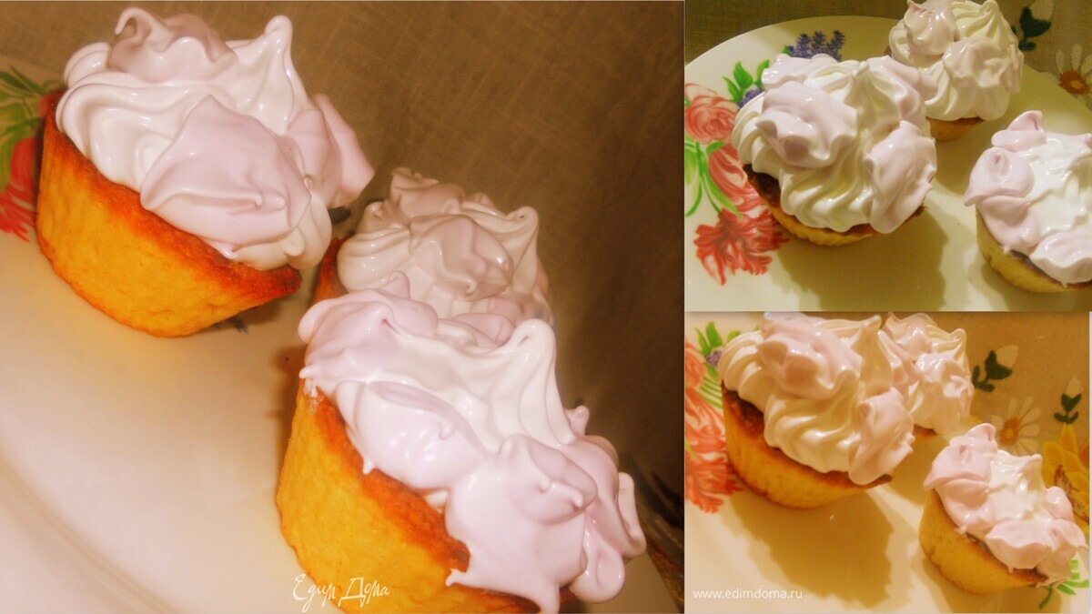 НАЗАД В СССР: Песочные корзиночки с белковым кремом по ГОСТу