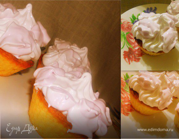 НАЗАД В СССР: Песочные корзиночки с белковым кремом по ГОСТу НАЗАД В СССР: Песочные корзиночки с белковым кремом по ГОСТу