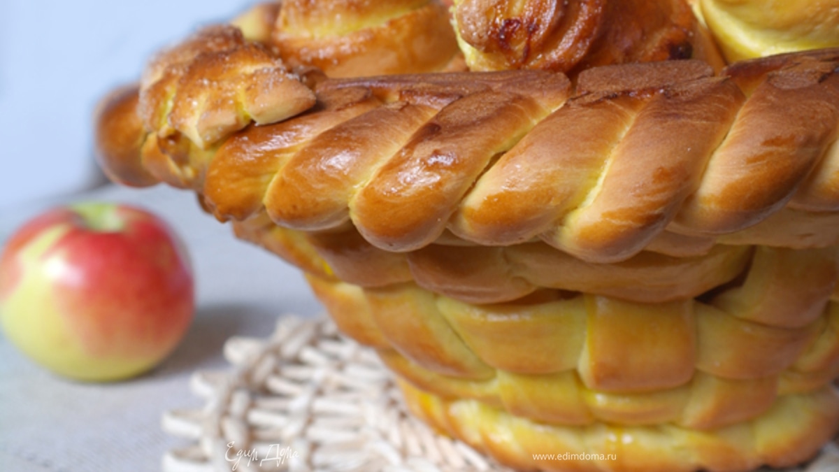 Корзинка с булочками