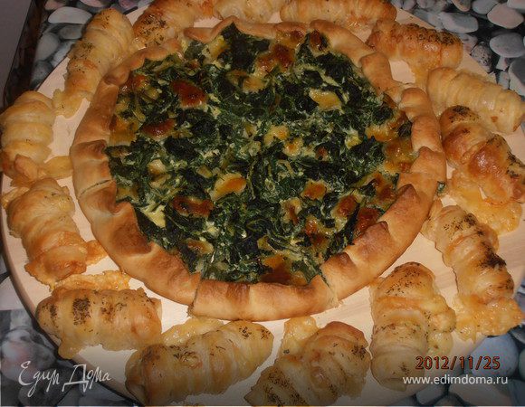 3акусочный пирог + бонус - рулетики 3акусочный пирог + бонус - рулетики