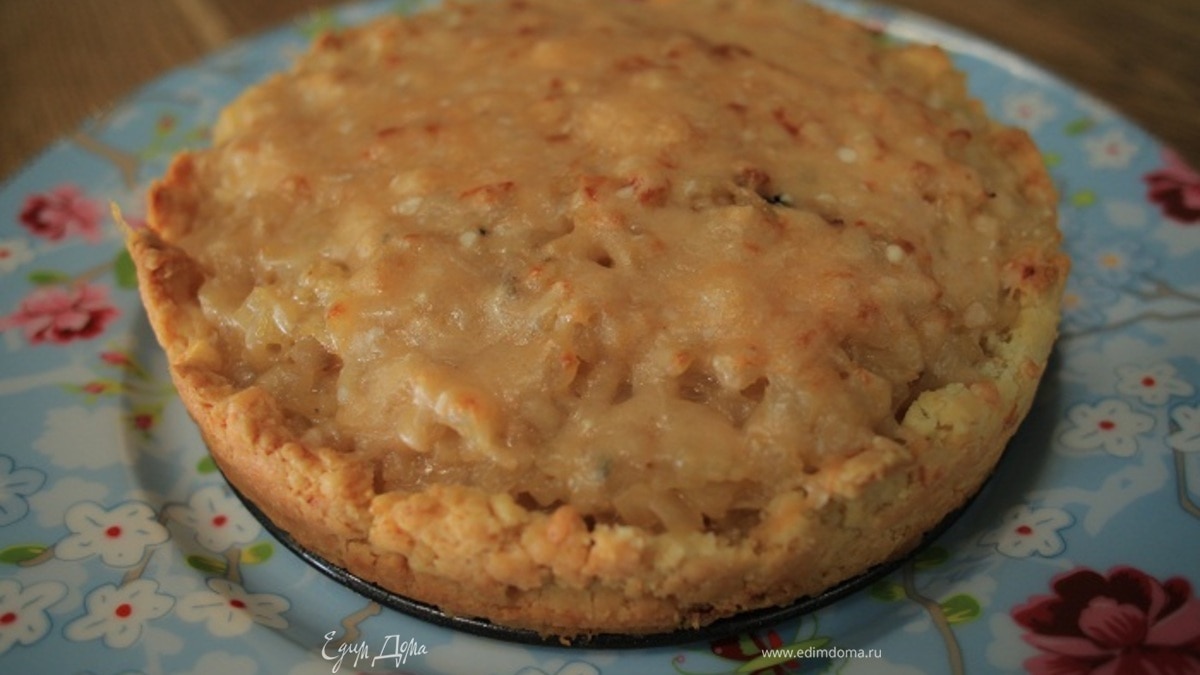 Французский классический луковый пирог