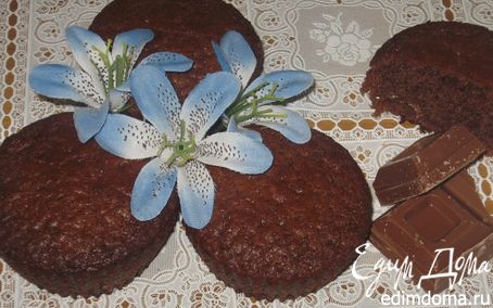 Рецепт Шоколадные кексы с апельсиновыми цукатами
