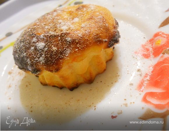 Творожные маффины с тыквой