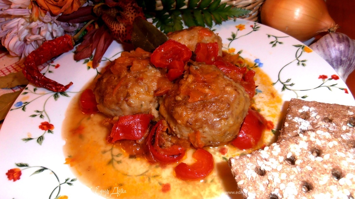 Назад в СССР: Мясные шарики с рисом "ЁЖИКИ"