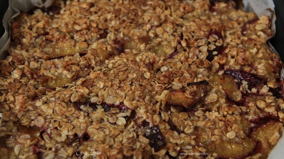 Сливовые батончики со злаками