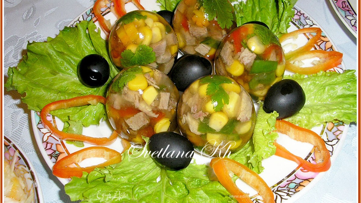 Желейные яйца