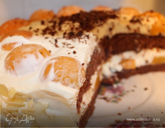 Торт "Ликерный абрикос"