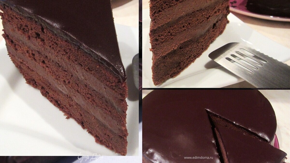 Торт "Черный шоколад"