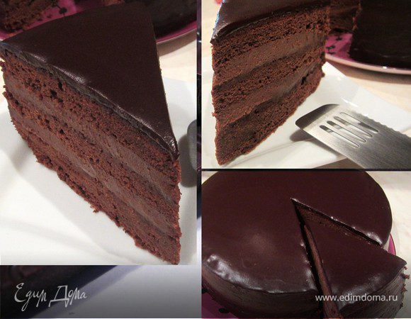 Торт "Черный шоколад"