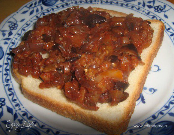 Быстрая икра из баклажанов Быстрая икра из баклажанов