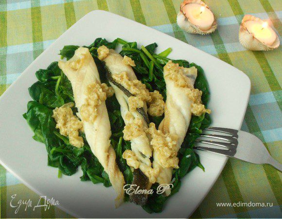 Камбала под грилем Камбала под грилем