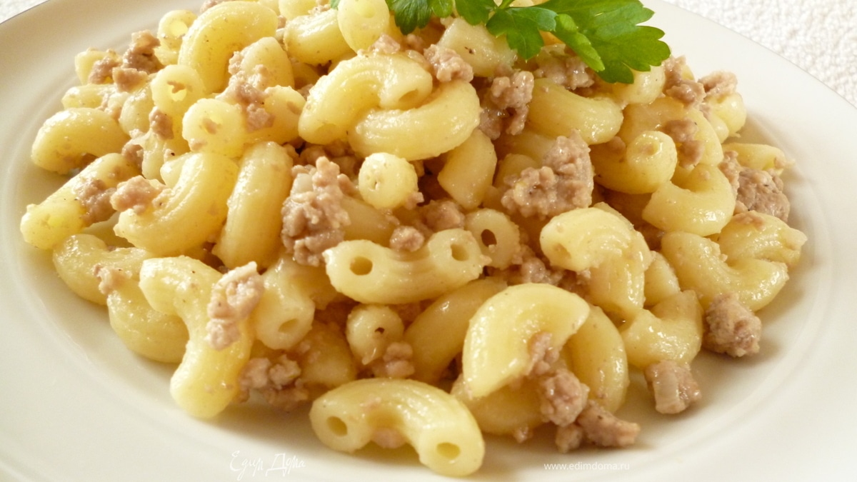 Макароны по-флотски