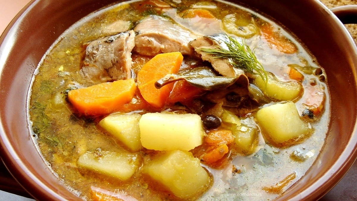 Назад в СССР: суп из рыбных консервов