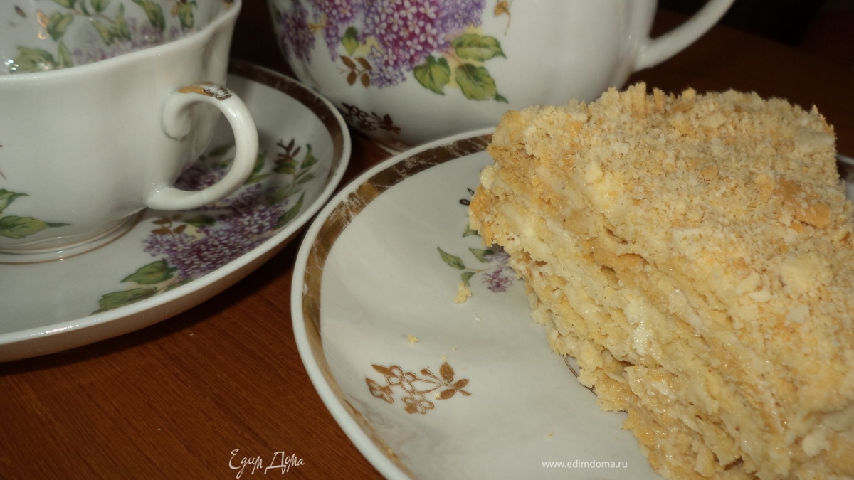 НАЗАД В СССР: НАПОЛЕОН С ПИВОМ И КРЕМОМ "РУЧНОЙ РАБОТЫ"