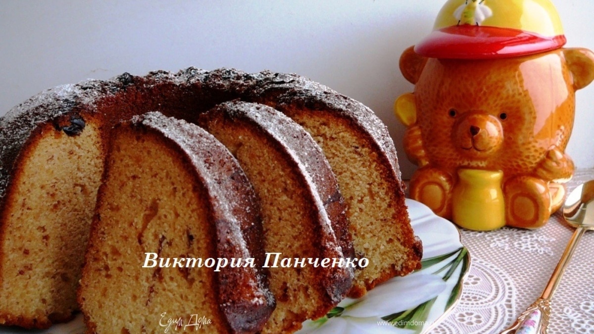 Пряный медовый кекс