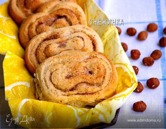 Булочки на фундуке с корицей Булочки на фундуке с корицей