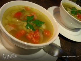 Овощной суп с карри