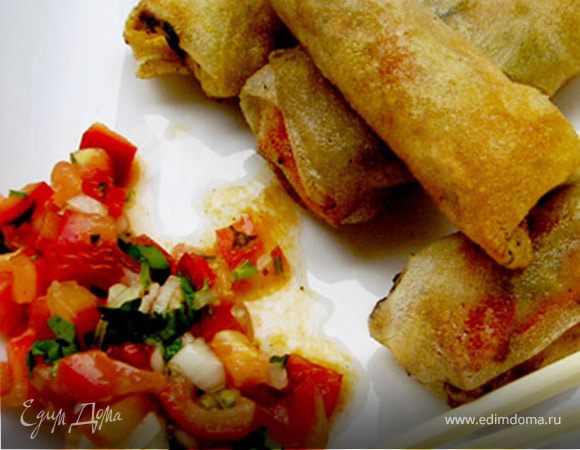 Спринг-роллы, или вьетнамские блинчики Нэм Спринг-роллы, или вьетнамские блинчики Нэм