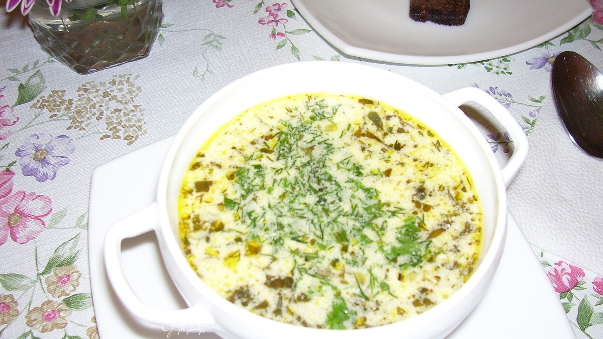 Назад в СССР: Зеленый борщ