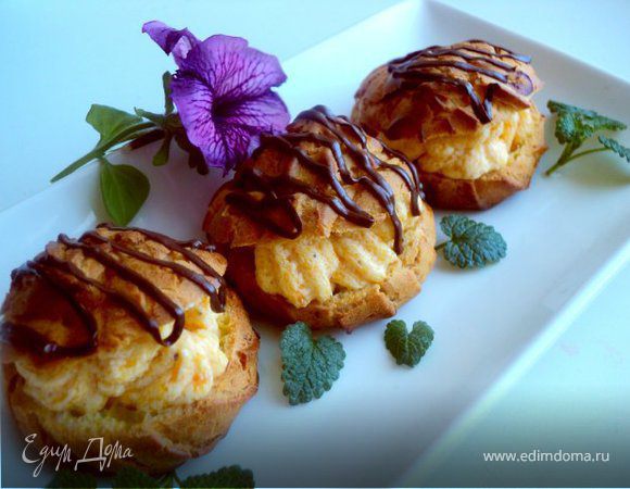 Эклеры из тыквы