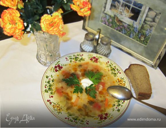 Рассольник по-ленинградски Рассольник по-ленинградски