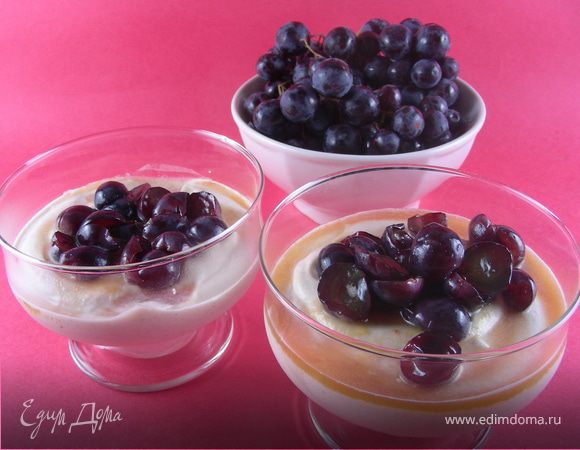 Мусс из каштанов и винограда Мусс из каштанов и винограда