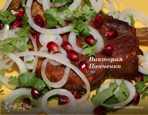Натуральная свиная котлета в гранатовом маринаде (из мультиварки) Натуральная свиная котлета в гранатовом маринаде (из мультиварки)