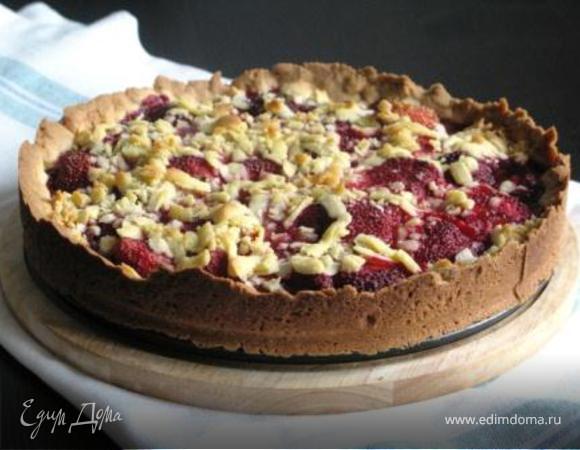 Ягодный пирог со штрейзелем