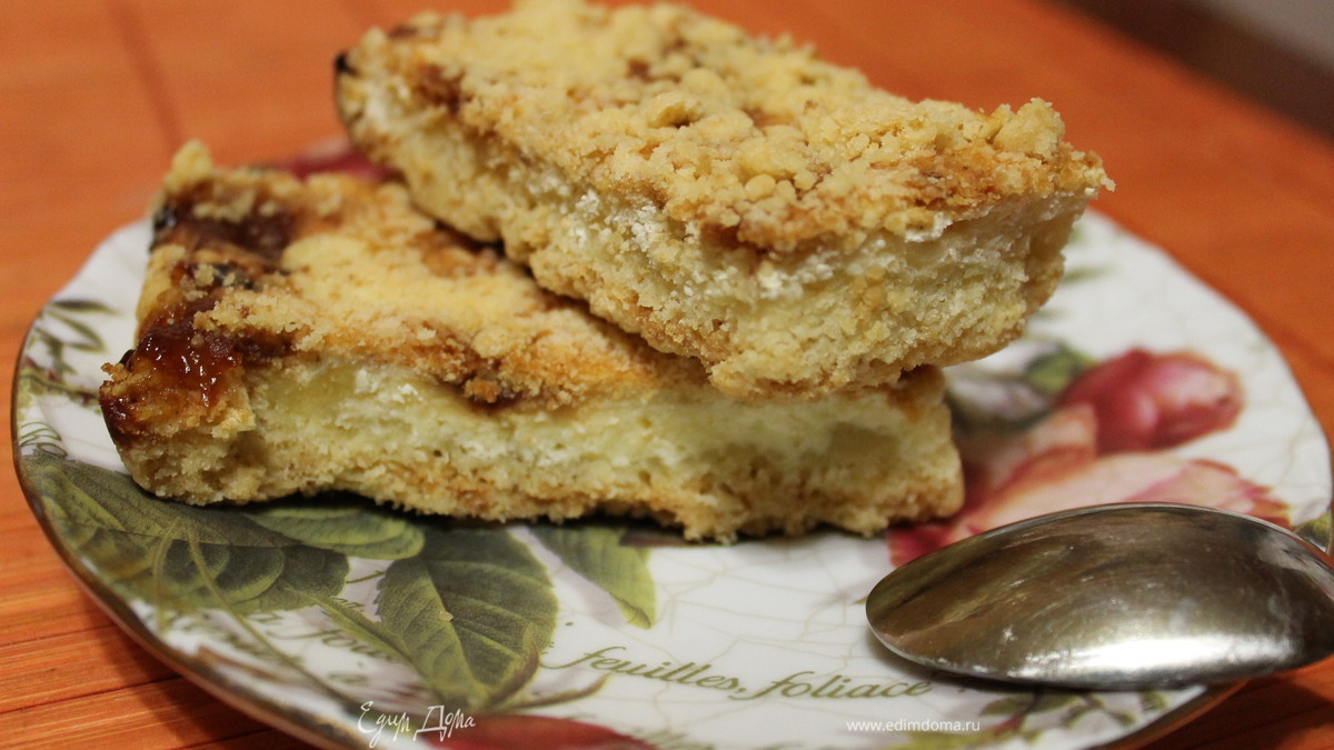 Песочное печенье с творогом