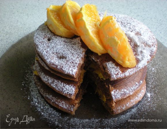 Вдвойне шоколадные оладьи от Эктора Хименеса Браво Вдвойне шоколадные оладьи от Эктора Хименеса Браво