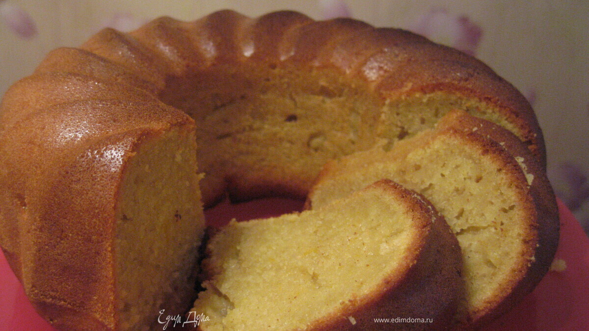 Кекс с тыквой