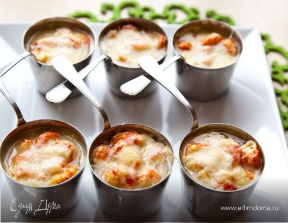 Жюльен с креветками