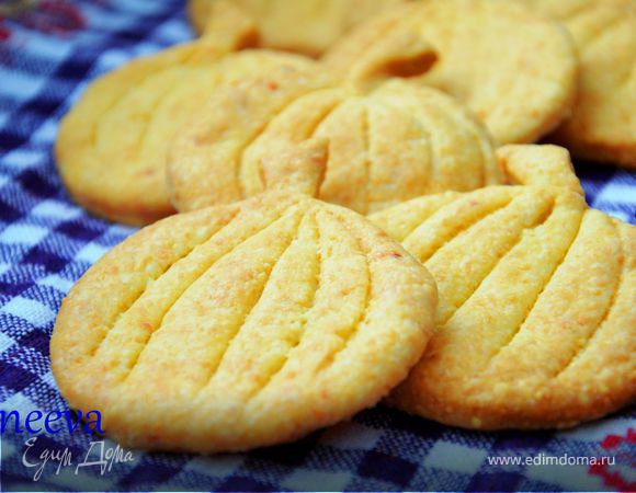 Сырный крекер "Тыковка"