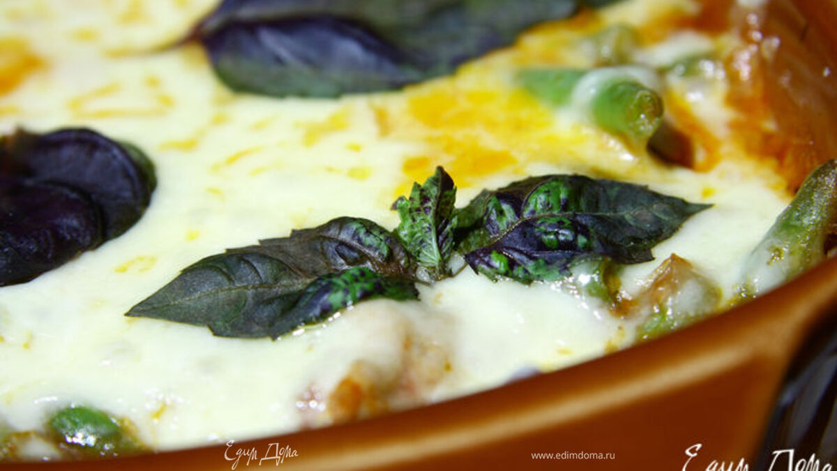 Филе грудки индейки, запеченное с овощами