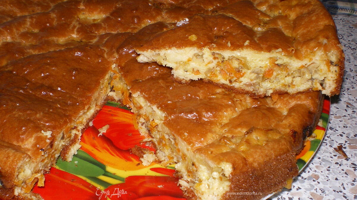 Рыбный пирог. Назад в СССР