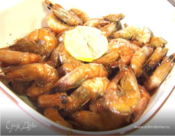Тигровые креветки по рецепту ресторана 