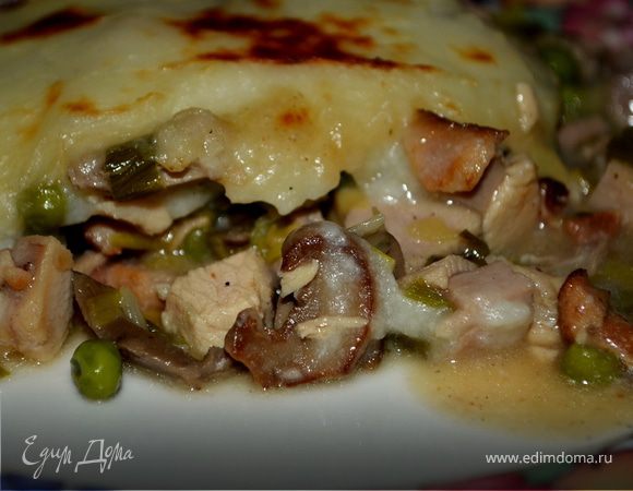 Индюшка с картофельным пюре