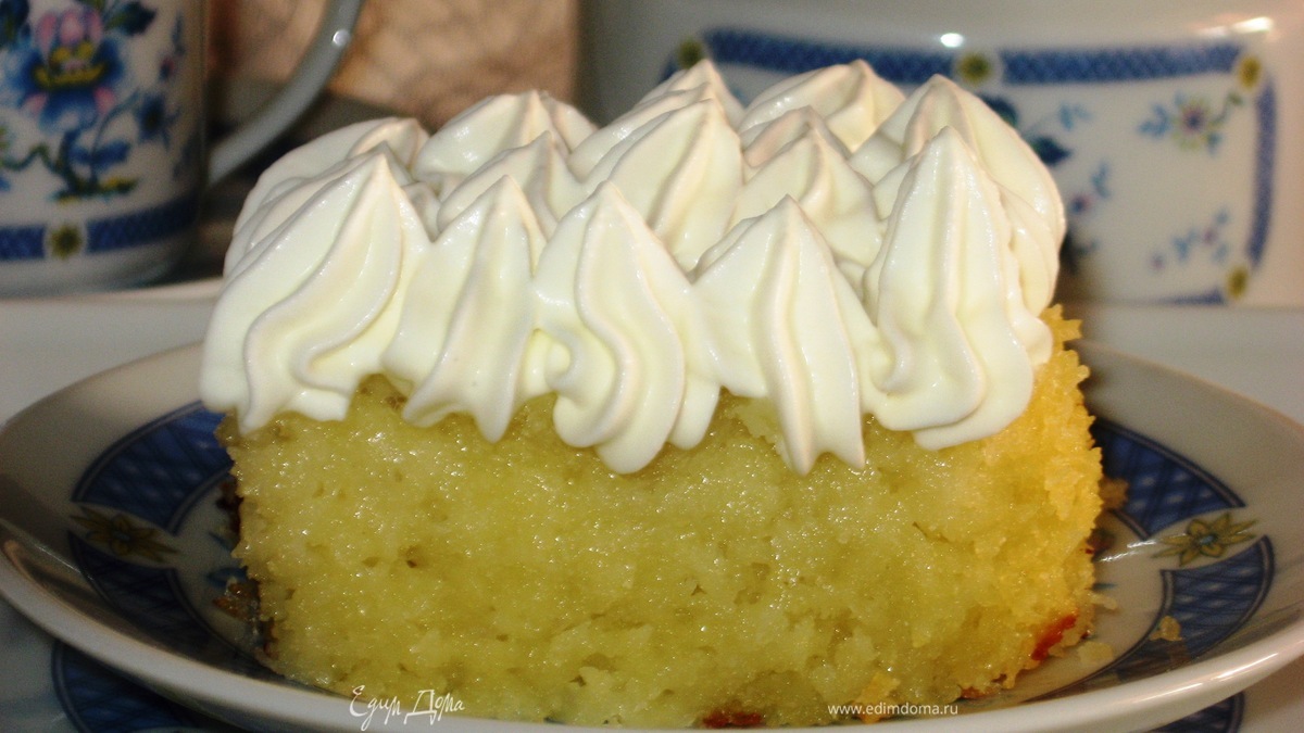 Пирожное "Кокосовый рай"