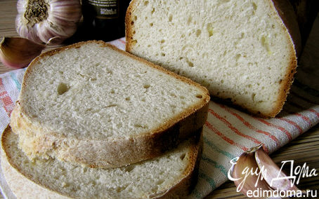 Рецепт Французский чесночный хлеб в хлебопечке