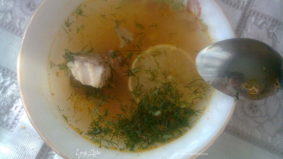 Суп из осетра