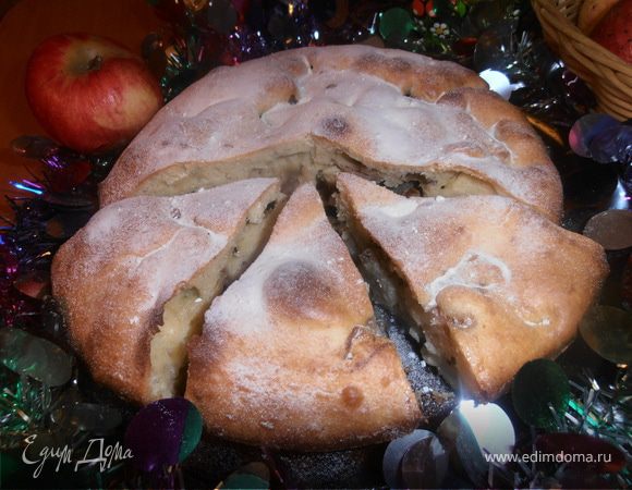 Ореховая шарлотка на сгущенке Ореховая шарлотка на сгущенке