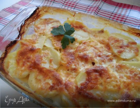 Нежная картофельная запеканка