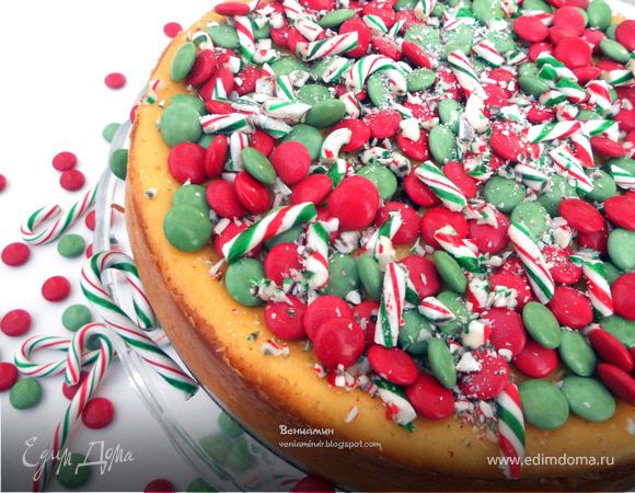 Рождественский чизкейк