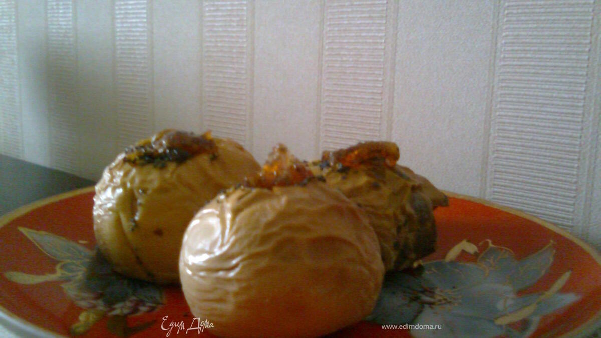 яблоки пряные запеченые